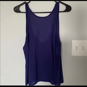 Lululemon sheer tank.